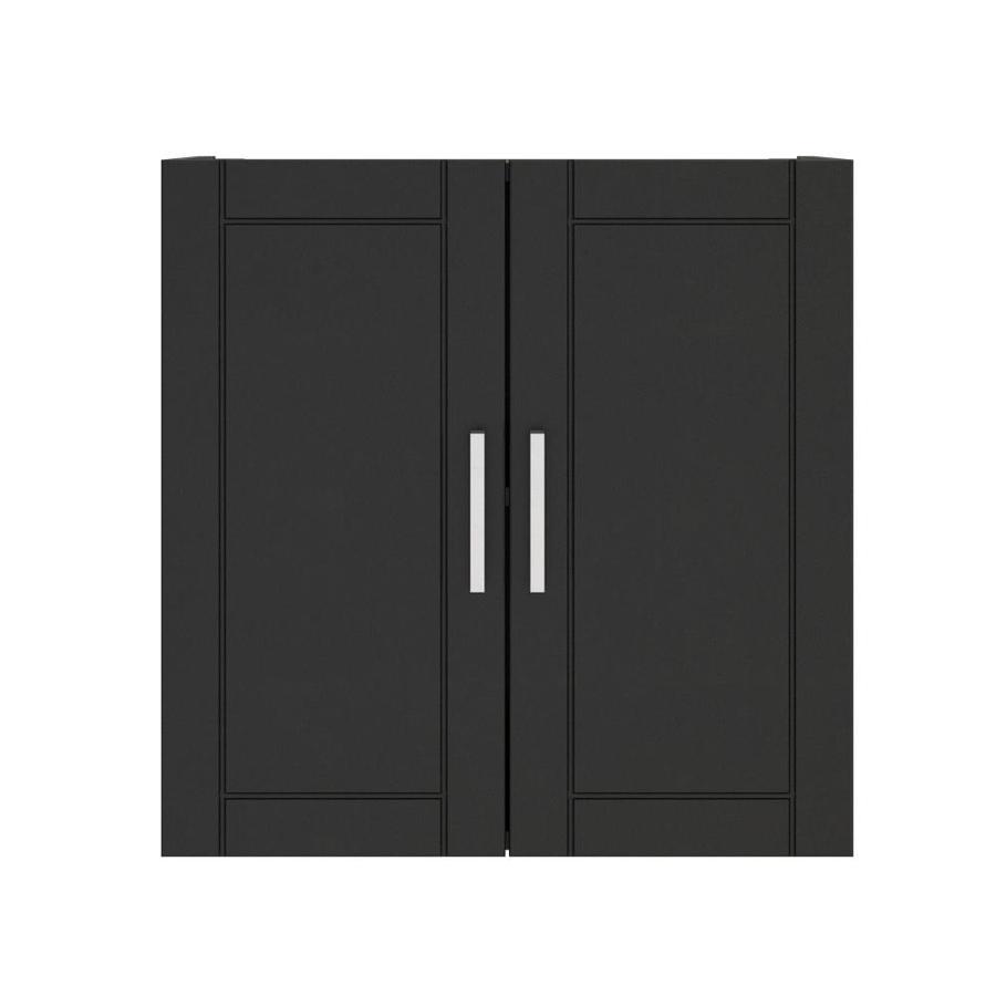 Ameriwood Home Kendall 54 In Wall Cabinet Gray In The Garage Cabinets Department At Lowes Com