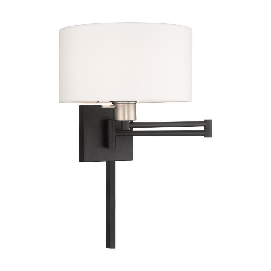 black arm wall light