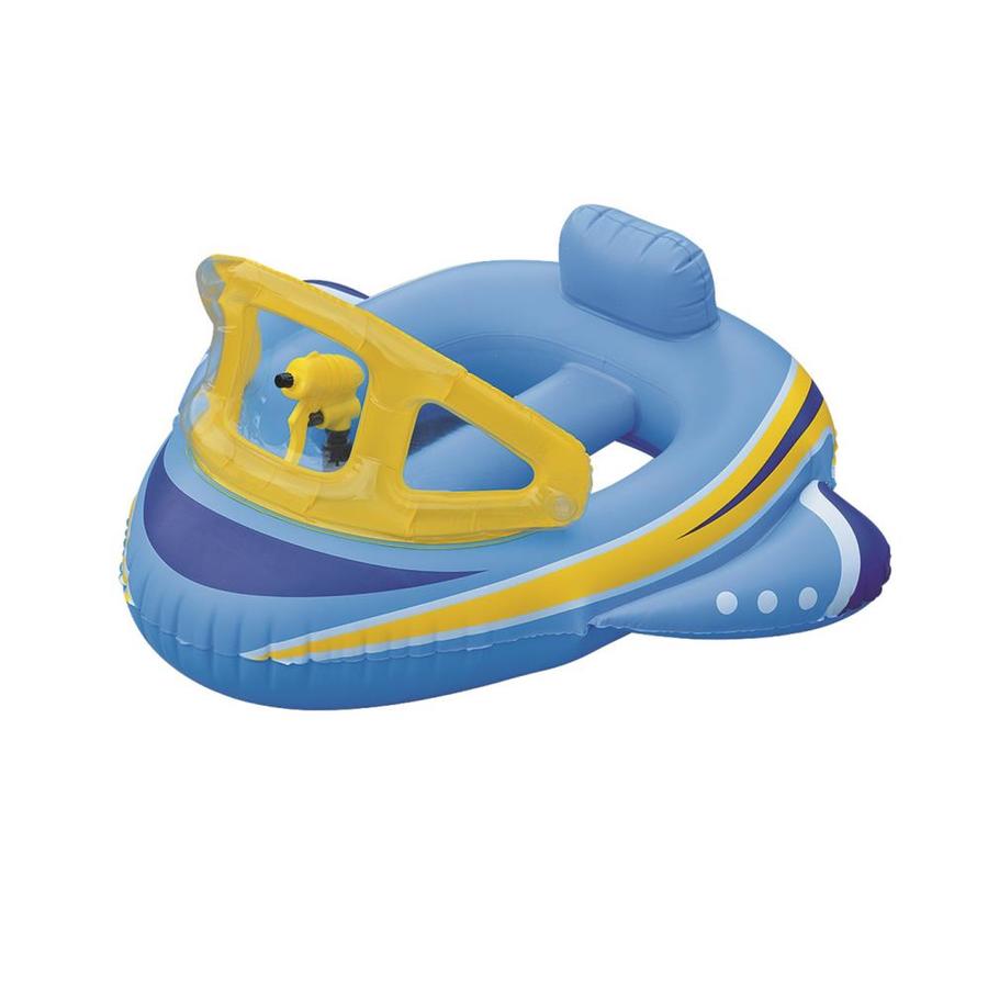 Northlight 43 In Blue Inflatable Ride On Airship With Squirter Swimming