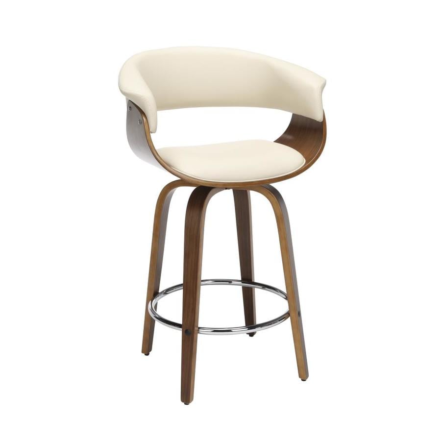 Counter height (22-in to 26-in) Off-white Bar Stools at Lowes.com
