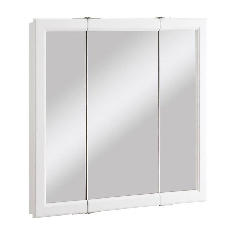Design House Wyndham 30in x 30in Rectangle Surface Mirrored Medicine