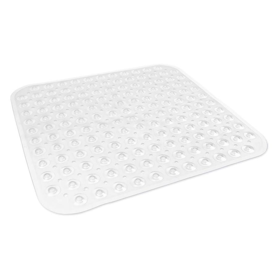 DII 20.8-in x 21.25-in Clear Vinyl Shower Stall Mat in the Bathroom ...