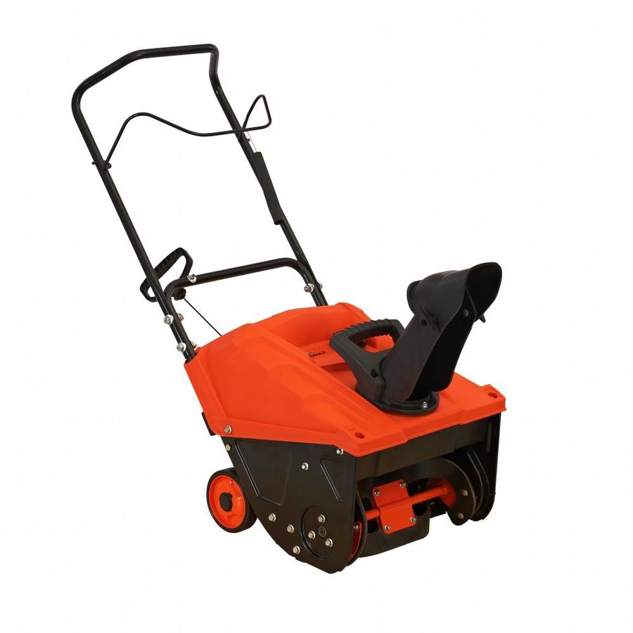 YARDMAX Yb4628 18in 87cc SingleStage Gas Snow Blower with Pull Start