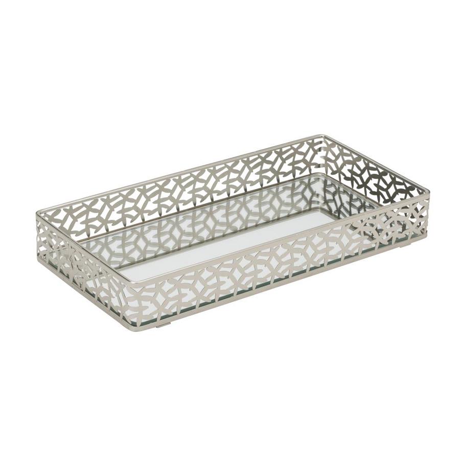 Vanity Tray Nickel Bathroom Accessories At Lowes Com