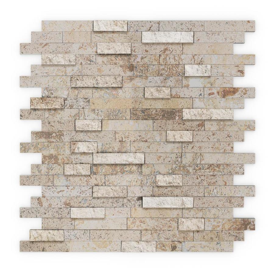 Beige Mosaic Tile Samples at Lowes.com