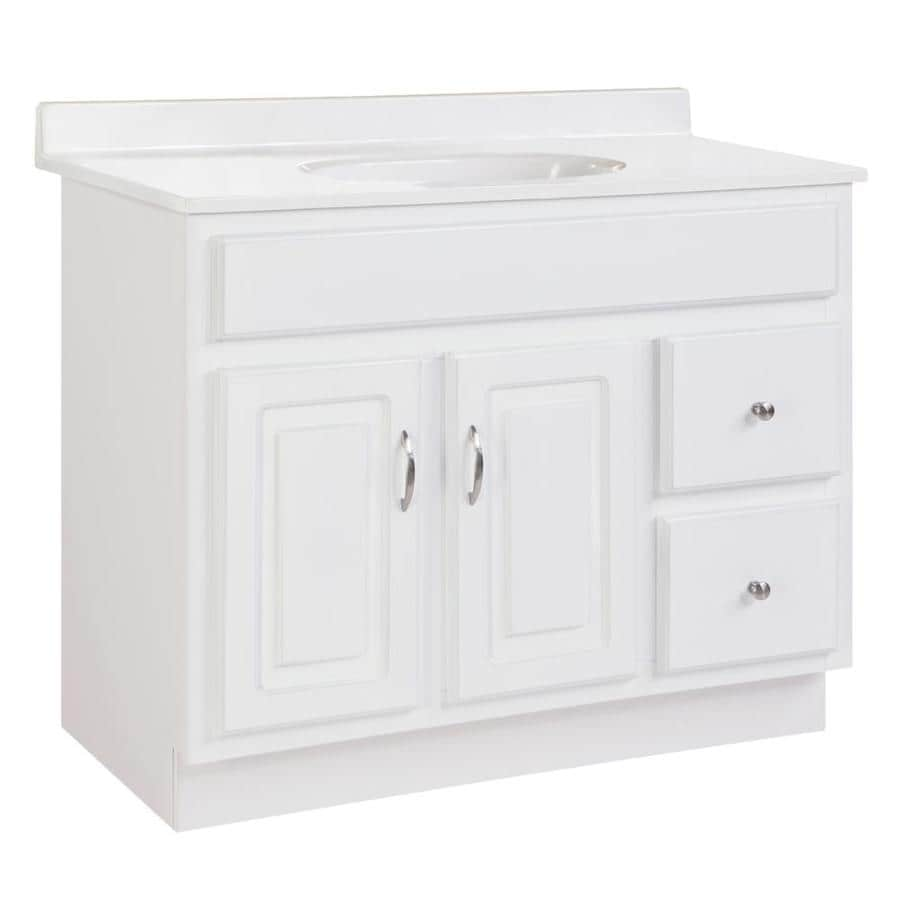 Design House Concord 36-in White Bathroom Vanity Cabinet ...