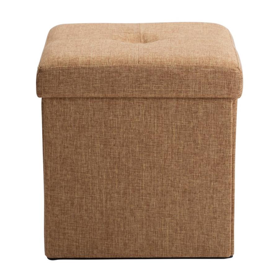Simplify Casual Camel Storage Ottoman in the Indoor Ottomans department