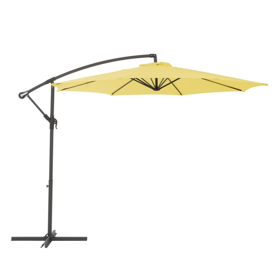 California Umbrella 11 Ft Octagon Sunflower Yellow With Bronze Aluminum Frame No Tilt Market Patio Umbrella In The Patio Umbrellas Department At Lowes Com