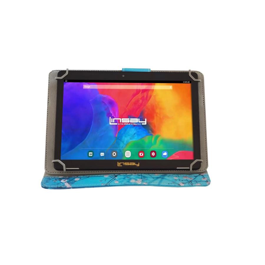 Linsay New Linsay 10 1 In Tablet Pc 1280 X 800 Ips Quad Core Bundle With Marble Case Flowers 2 Gb Ram 16 Gb Storage Android 9 0 Pie In The Tablets Department At Lowes Com