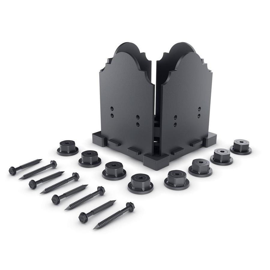 Post base hardware Base & Cap Hardware at
