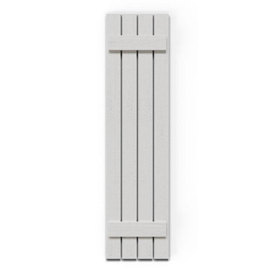 Ekena Millwork 2Pack 24in W x 38in H OffWhite Board and Batten