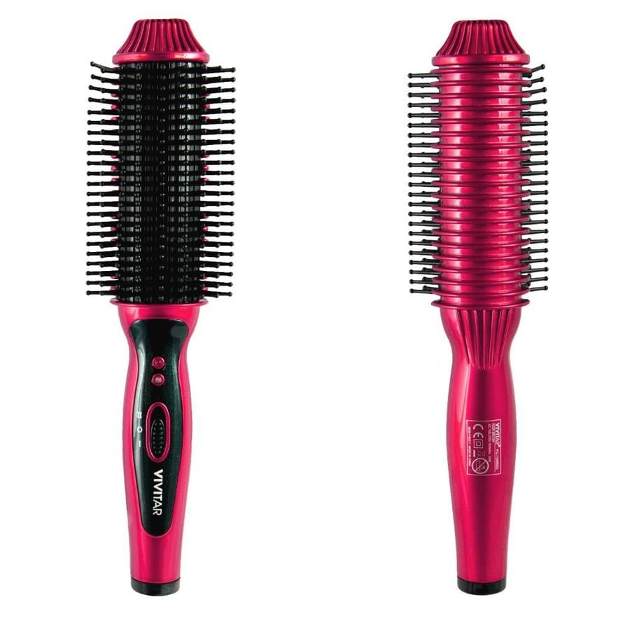 battery operated curling brush