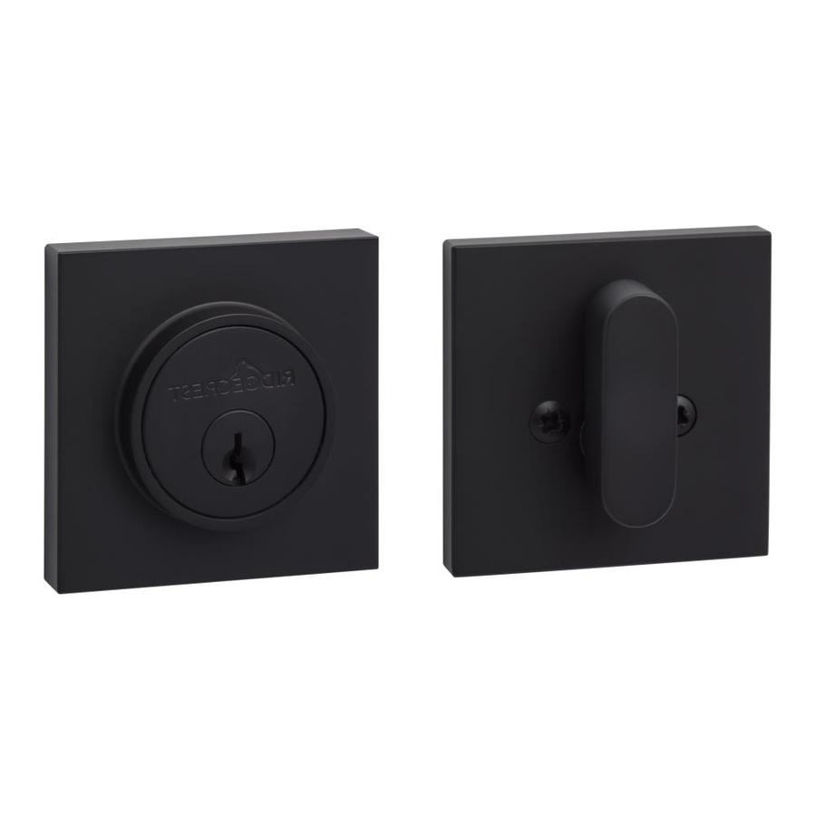 SureLoc Hardware Ridgecrest Mountain Residential Deadbolts Matte Kw1