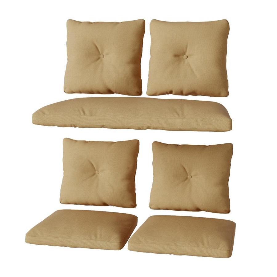 Corliving 7 Piece Brown Patio Chair Cushion In The Patio Furniture Cushions Department At Lowes Com