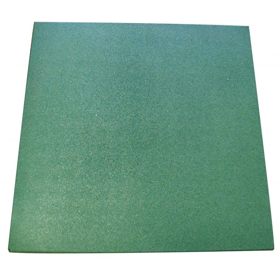 Rubber-Cal Eco-Sport 5-Pack 0.75-in x 20-in x 20-in Green Rubber Tile ...