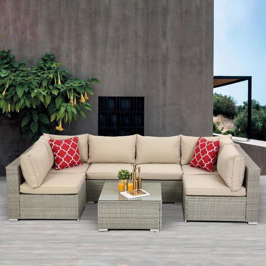 grey patio conversation sets