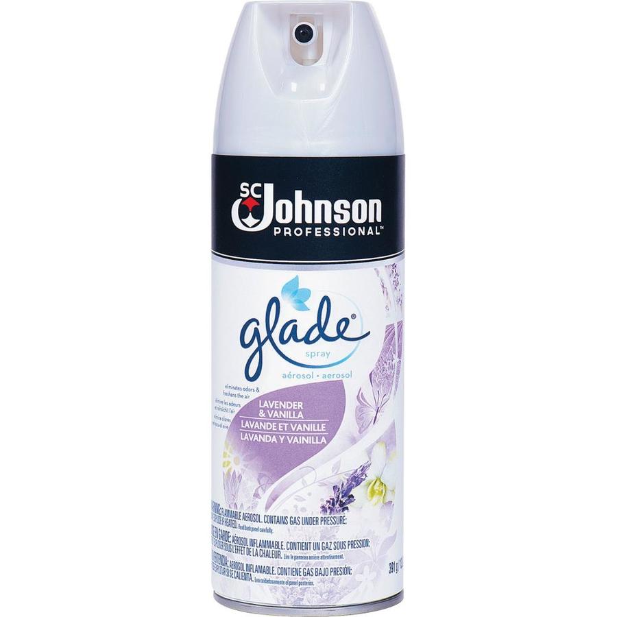 Glade Air Lavender and Vanilla Spray Air Freshener in the Air