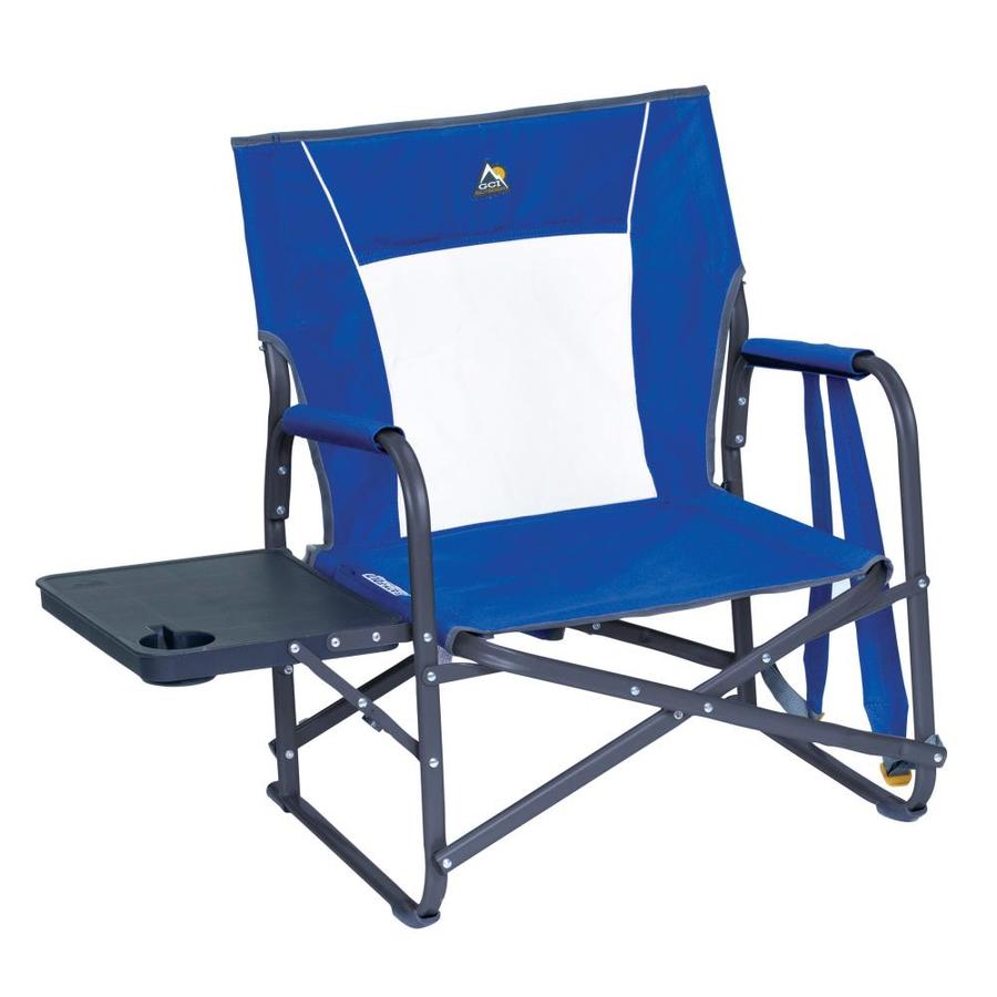 GCI Outdoor Royal Blue Folding Camping Chair in the Beach & Camping