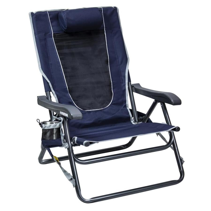 GCI Outdoor Backpack Event Chair, Indigo in the Beach & Camping Chairs ...