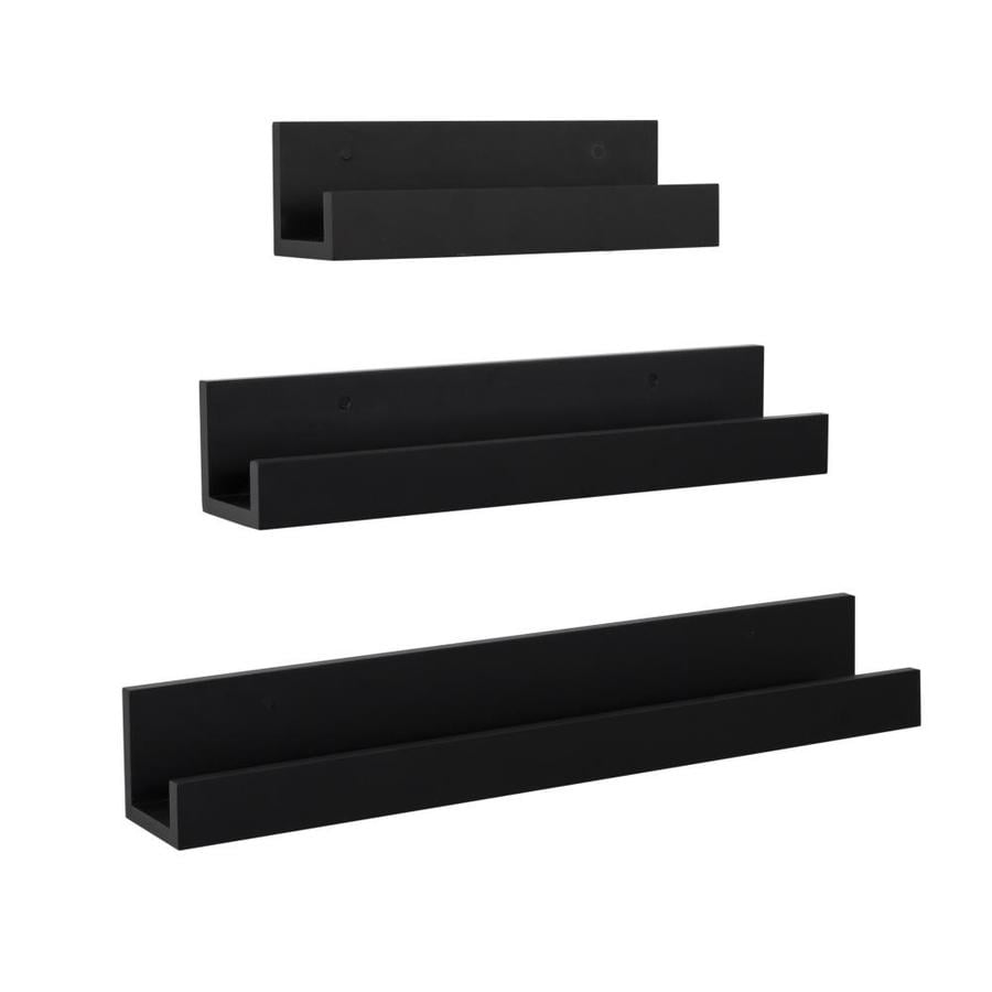 Black Wall Mounted Shelving At Lowes Com