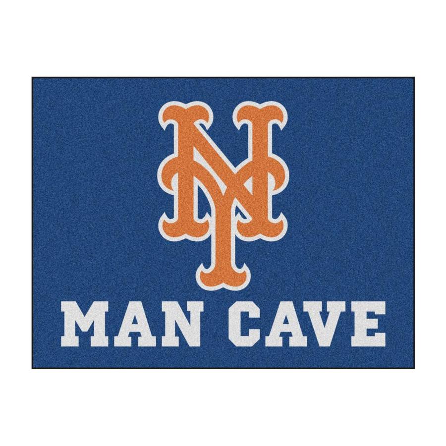 FANMATS New York Mets MLB Man Cave AllStar 3 x 4 Blue Indoor Solid