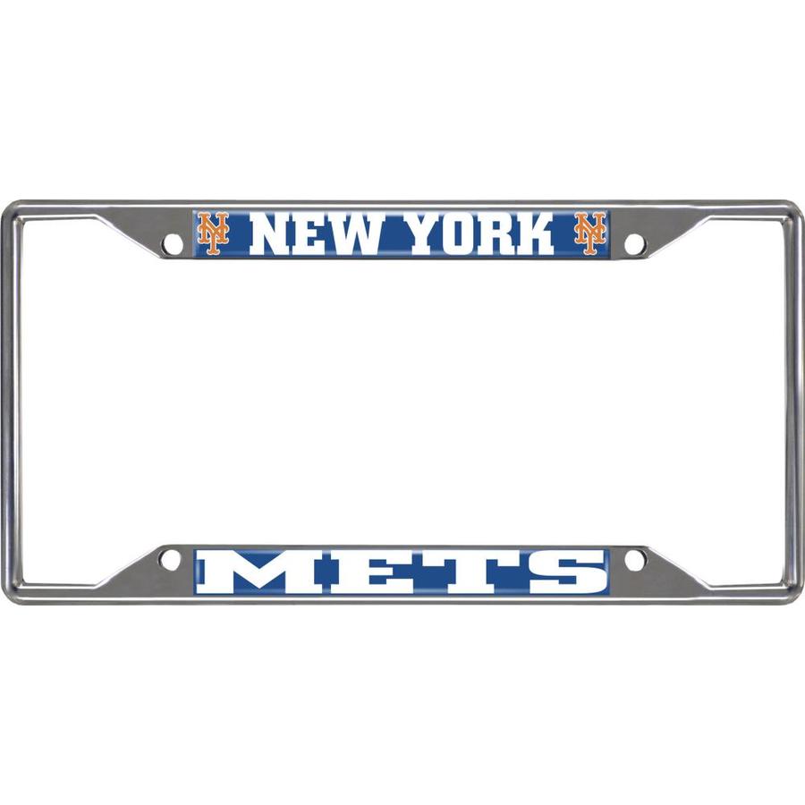 Fanmats New York Mets Mlb License Plate Frame License Plate Frame In