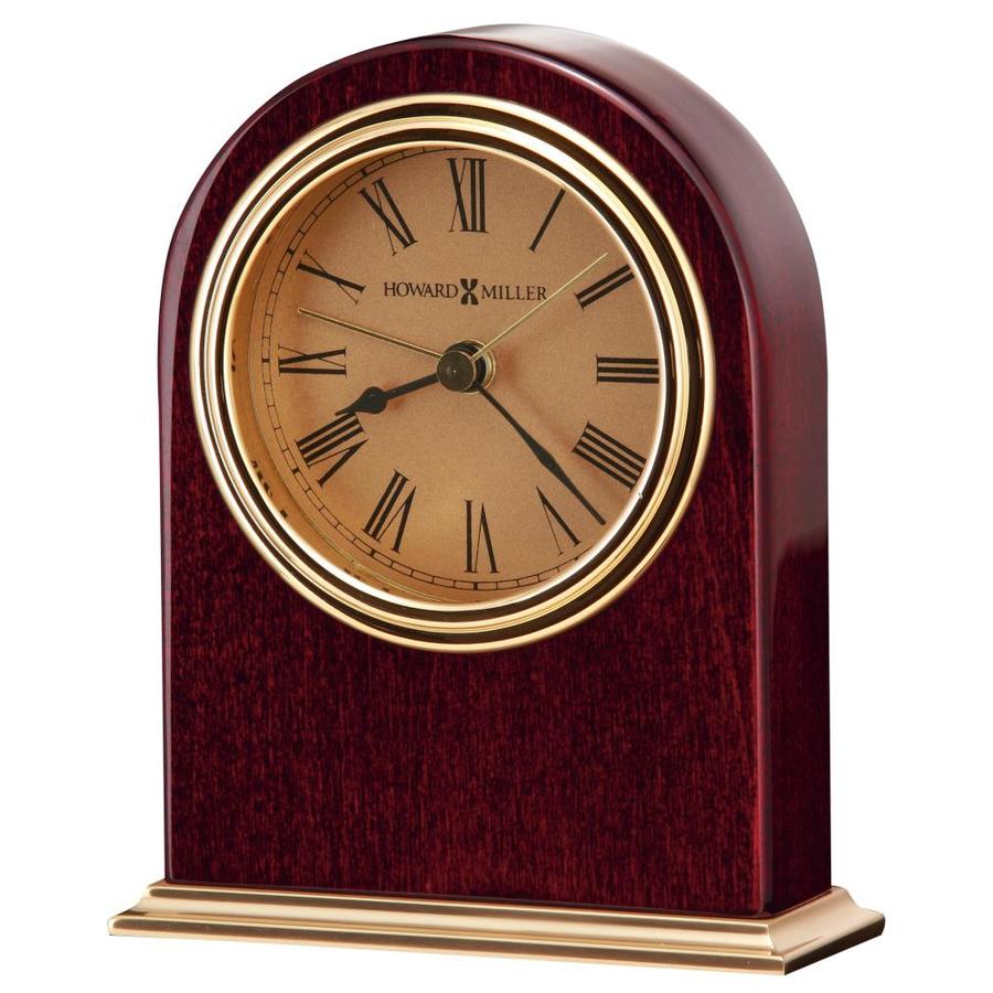 Howard Miller Tabletop clock Analog Arch Tabletop Clock with Alarm in the Clocks department at