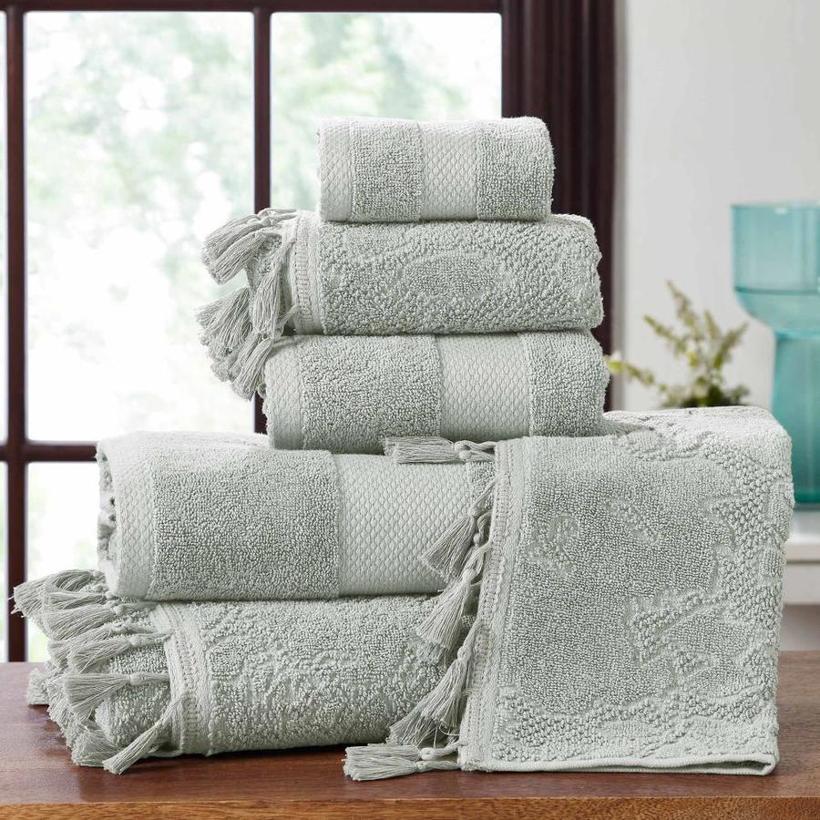 bath towels with tassels