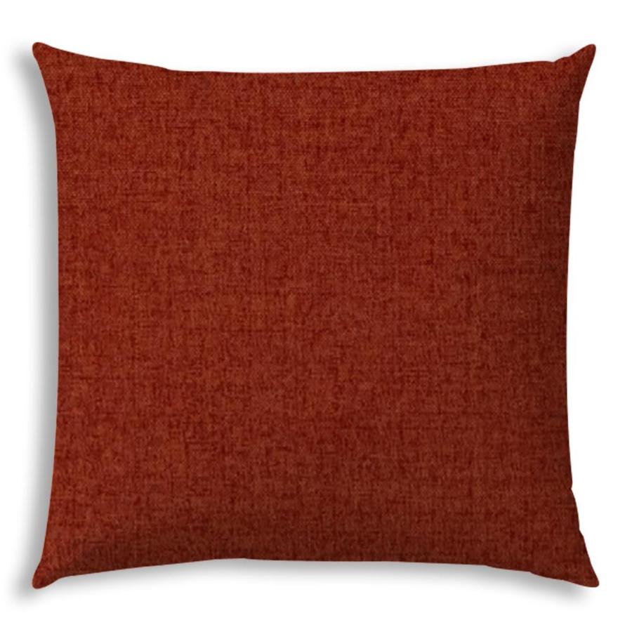 Joita 20in x 20in brick red Polyester Square Indoor