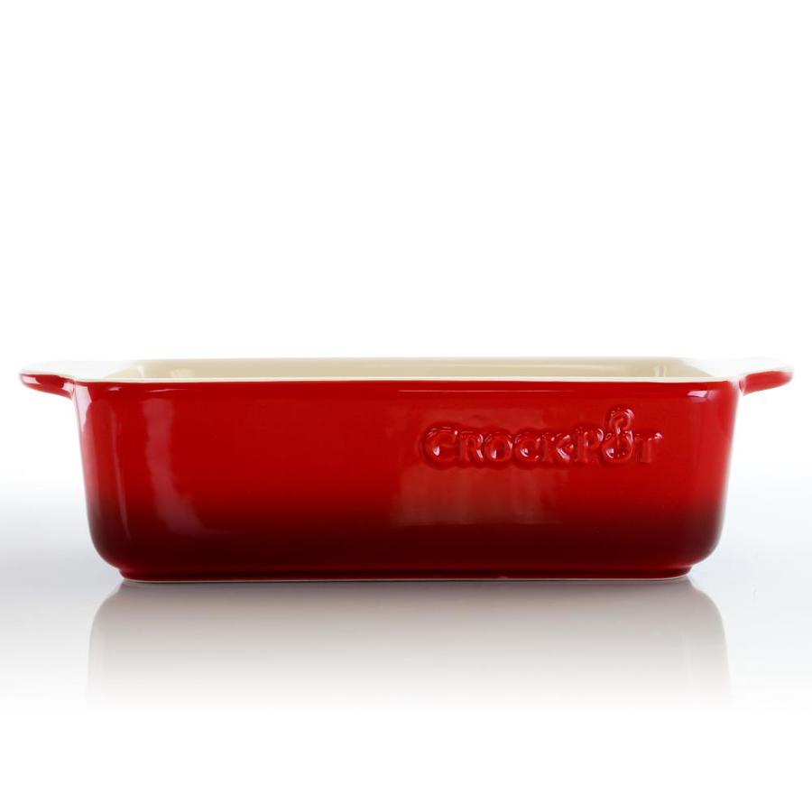 Crock-Pot Crock Pot Artisan 1.25 Quart Rectangle Stoneware Bake Pan in ...