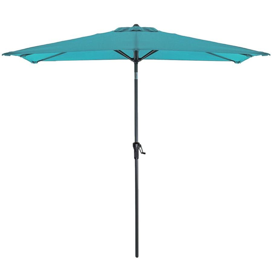 Crestlive Products 5ft Emerald Pushbutton Tilt Market Patio Umbrella