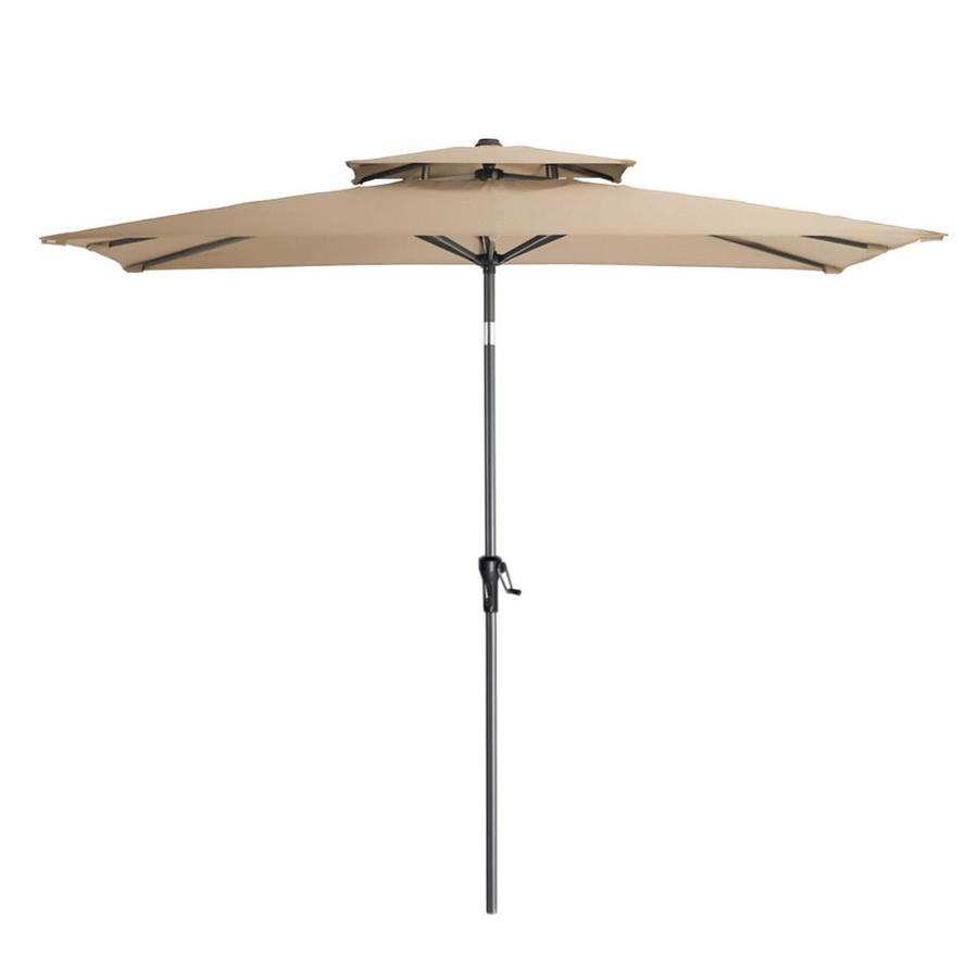 Market Rectangular Patio Umbrellas At Lowes Com