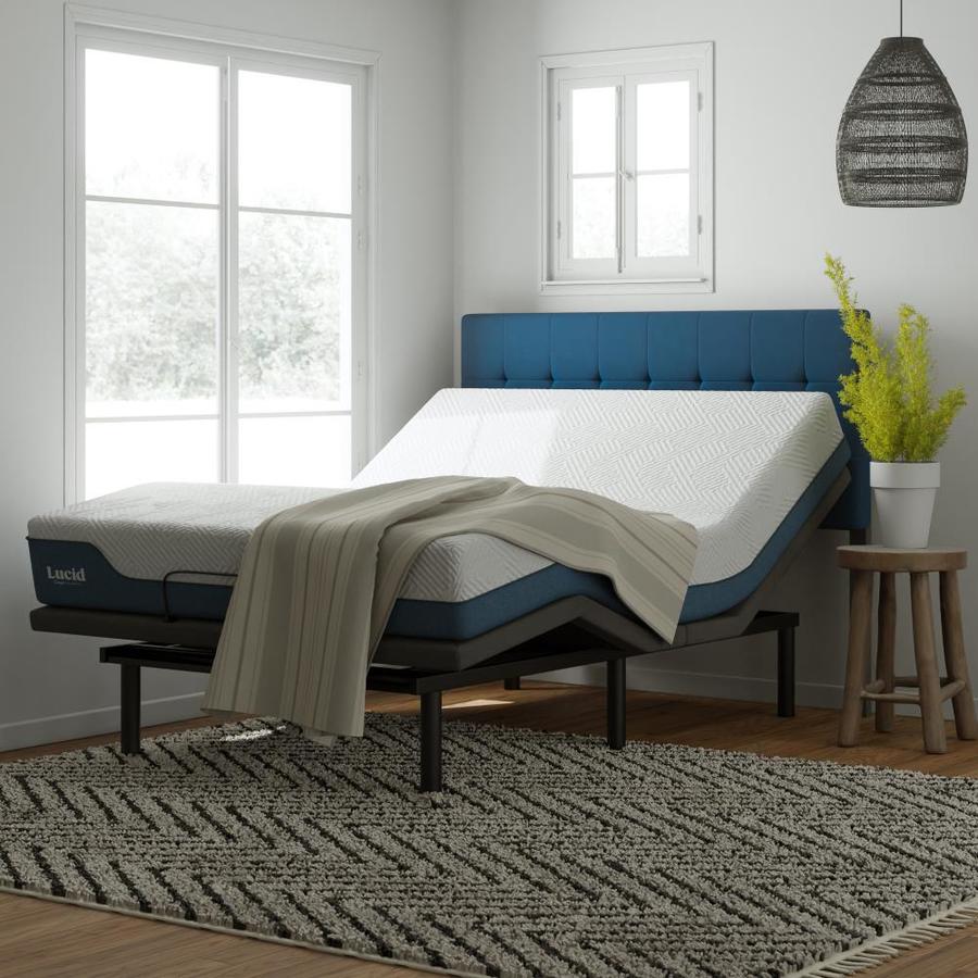 LUCID Comfort Collection 12-in Adjustable Full Hybrid Mattress in the ...