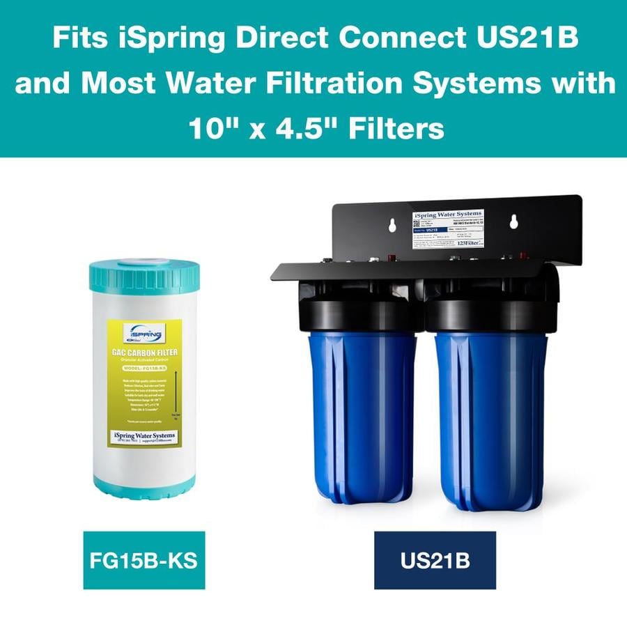 iSpring FG15B-KS Kdf Under Sink Replacement Filter in the Replacement ...