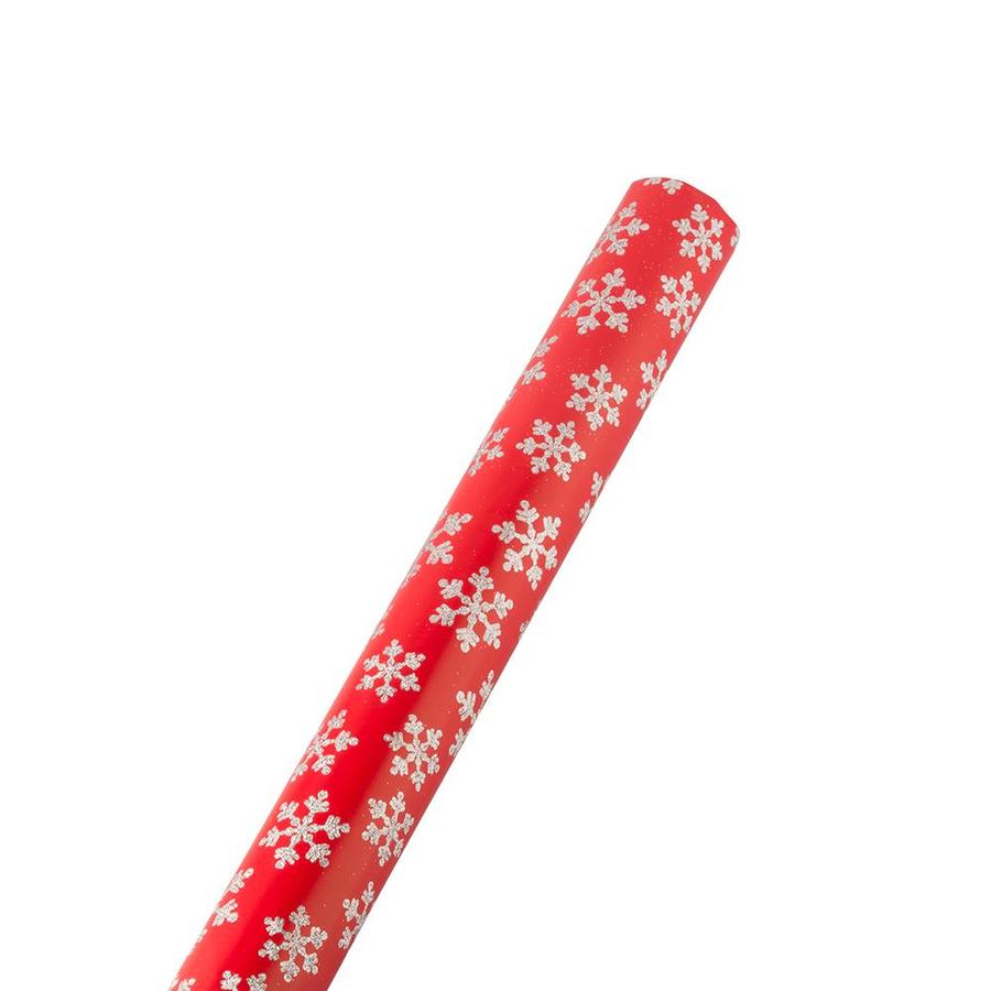 JAM Paper 2.5-ft x 10-ft Christmas Wrapping Paper in the Wrapping Paper ...