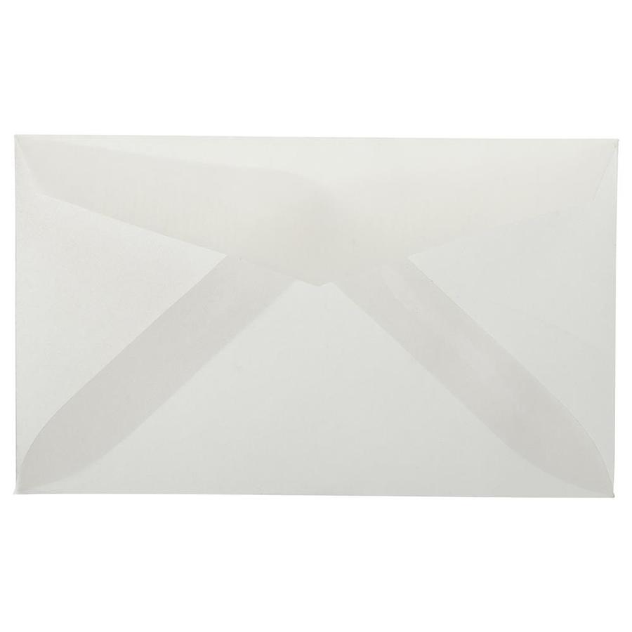 translucent vellum mini business card envelopes