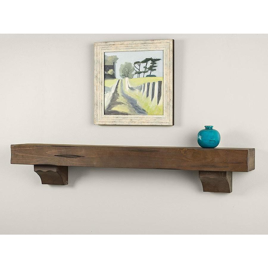 Pine Fireplace Mantel