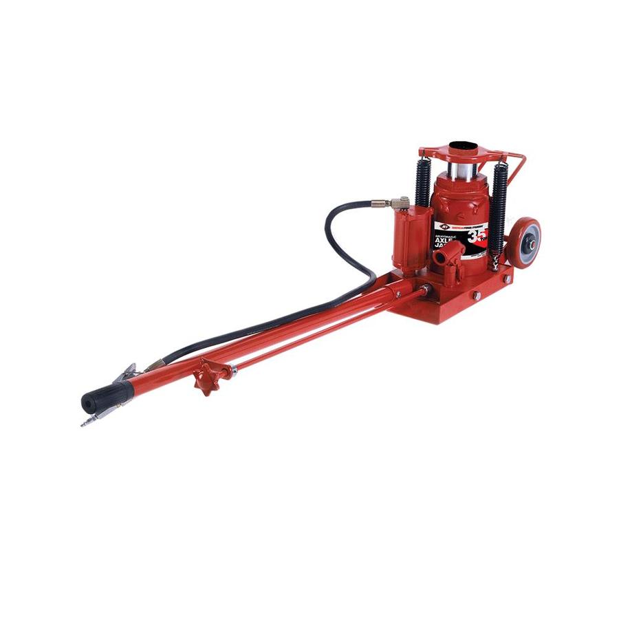 American Forge Foundry 35 Ton Air Hydraulic Floor Jack With Heat Treated Pistons Heady Duty Steel Saddle 55 In In The Jacks Department At Lowes Com