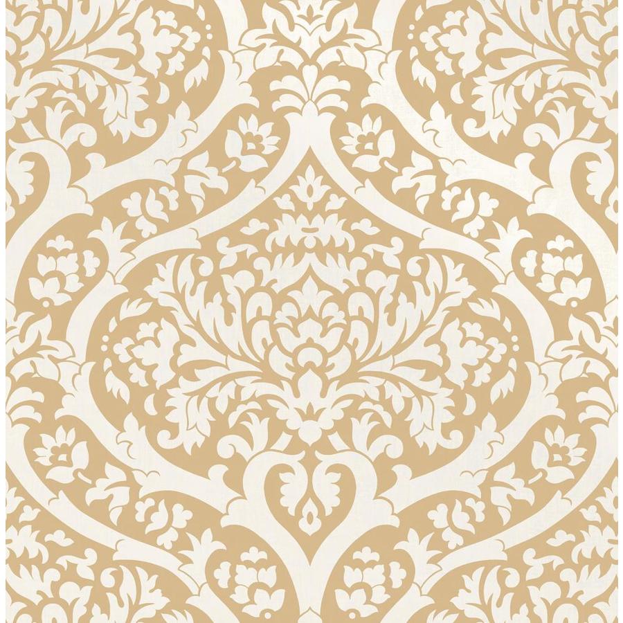 Fine Decor Sandringham Mustard Damask Wallpaper in the Wallpaper