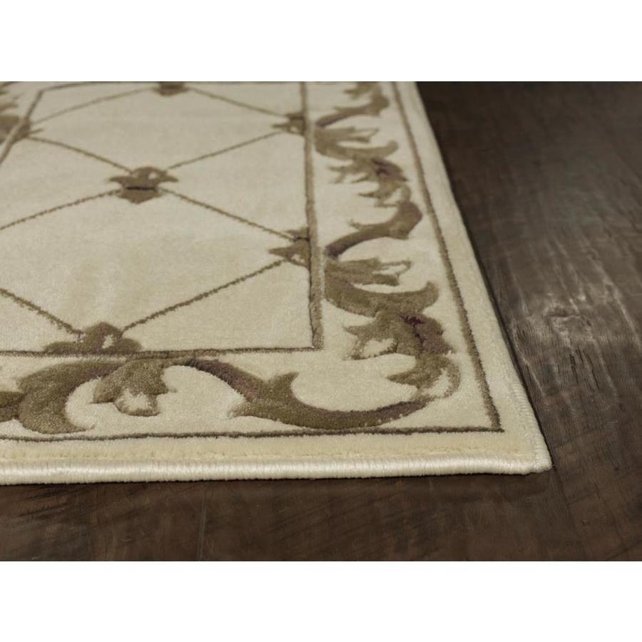 KAS Rugs Corinthian Fleur-De-Lis Classic Trellis Rug in the Rugs ...