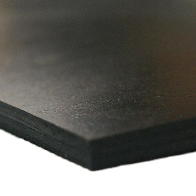 36 Length Smooth Finish 24 Width 0.25 Thickness Black No Backing 60A Durometer Neoprene Sheet