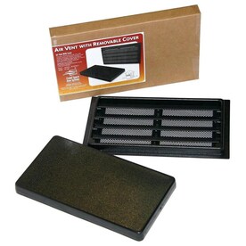 Pack of 2-16 x 8 Cedar wood foundation vent for crawel space ventilation