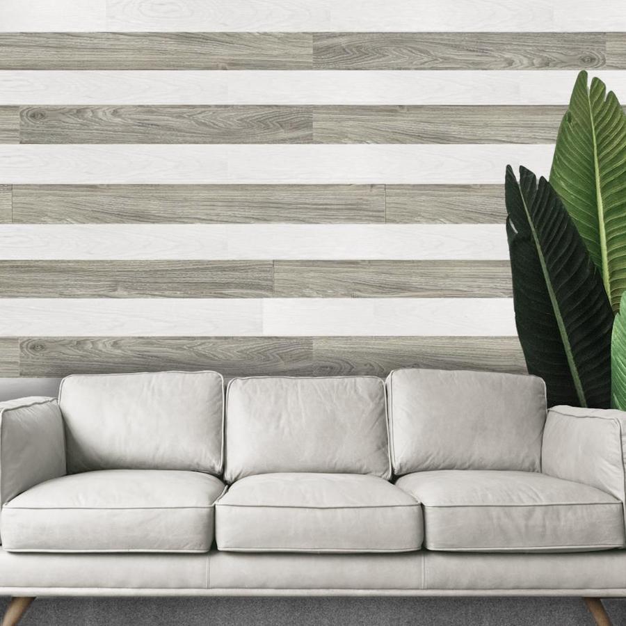 Design is Personal Dip peel and stick PVC wall planks 5in x 2.83ft