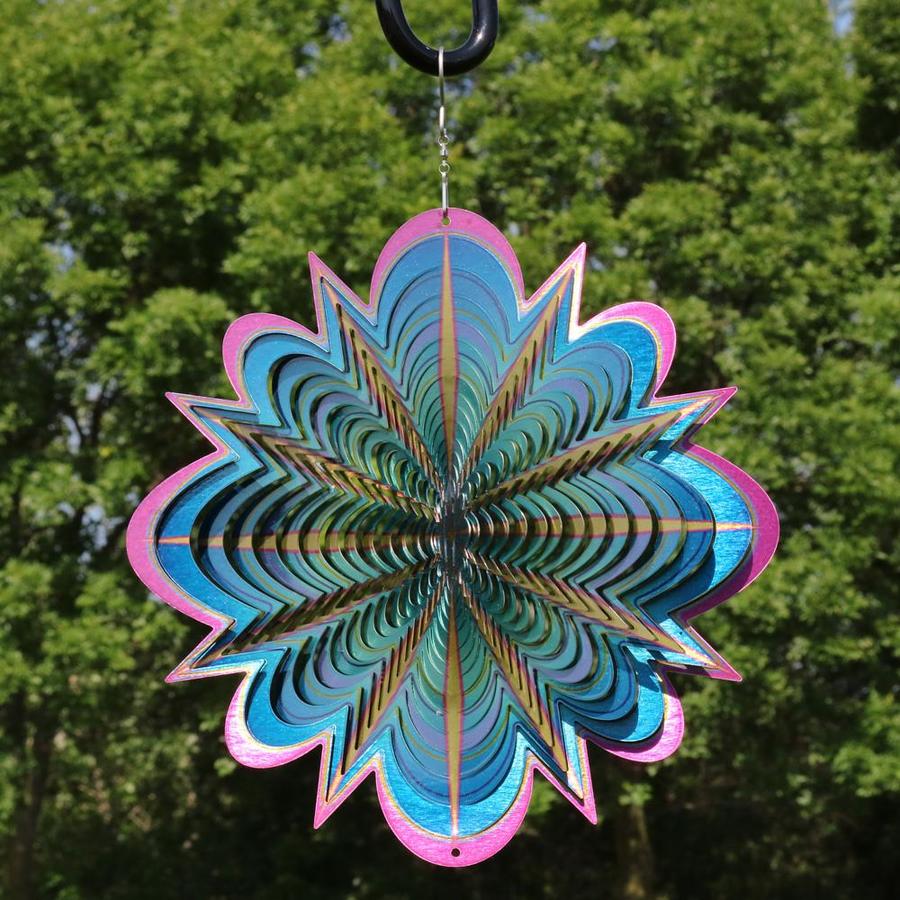 Sunnydaze Decor Multi Steel Whimsical Wind Spinner in the Wind Spinners ...