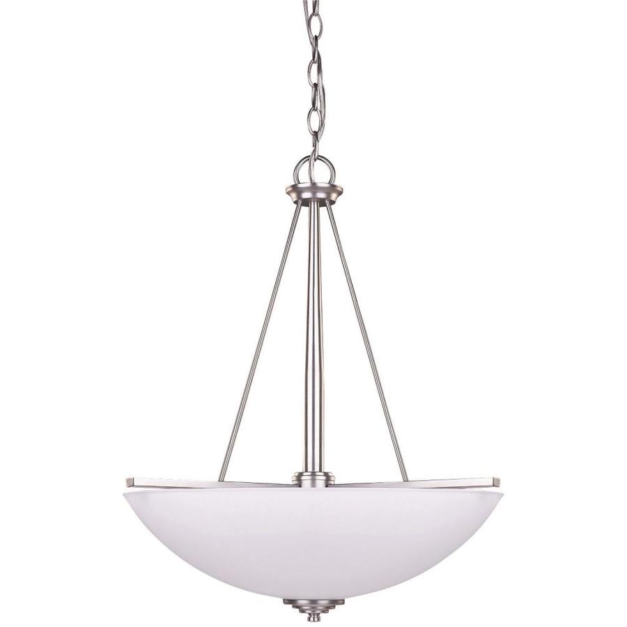 Canarm Ltd. New Yorker 3-Light Brushed Pewter Traditional Chandelier in ...