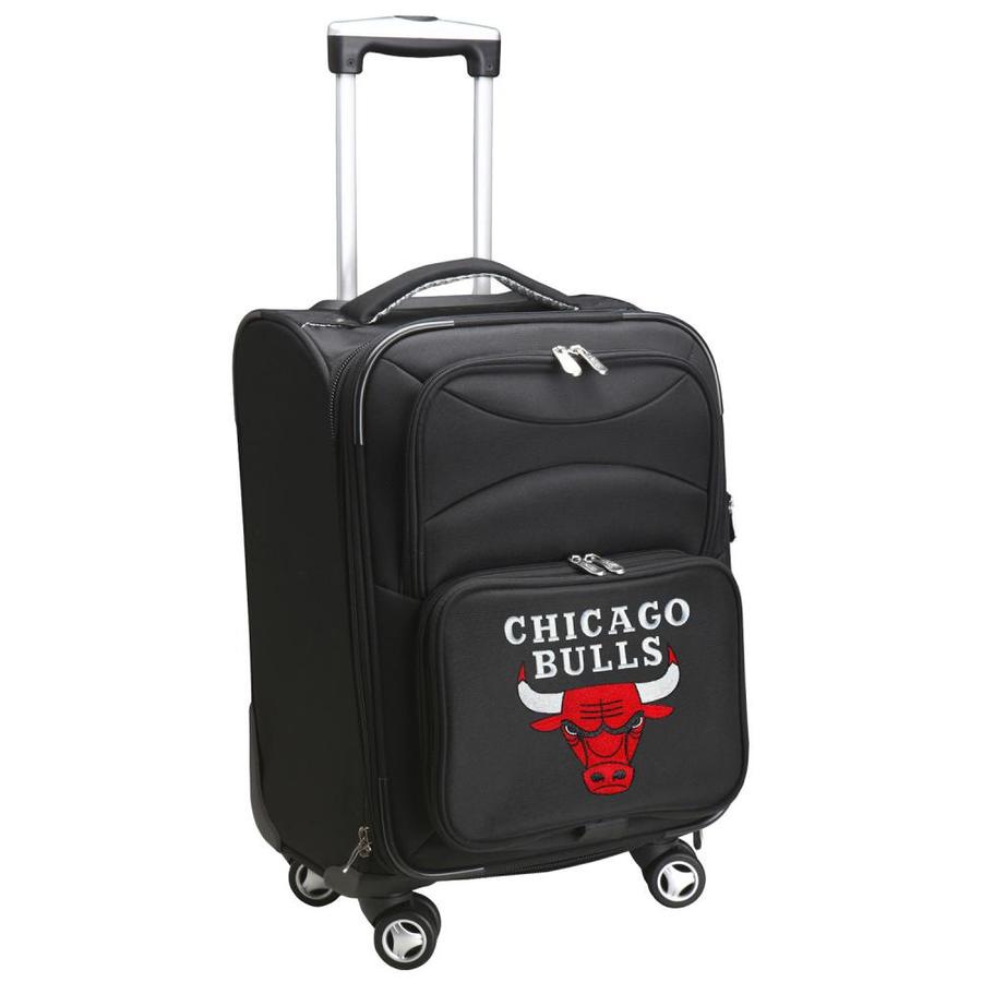 Mojo Licensing NBA Chicago Bulls 21.5 x 12 x 14 Black Ballistic Nylon Softshell Carryon Bag (1