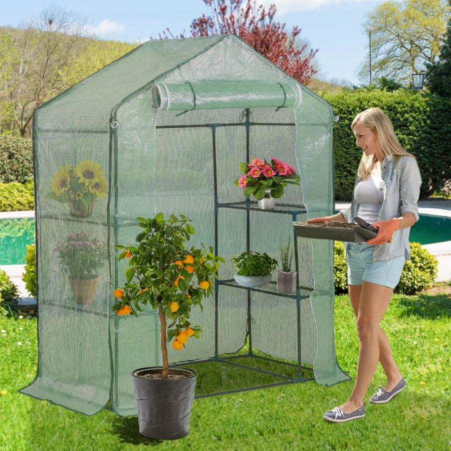 FDW Greenhouse 55-ft L x 28-ft W x 76-ft H Greenhouse Kit Greenhouse in ...