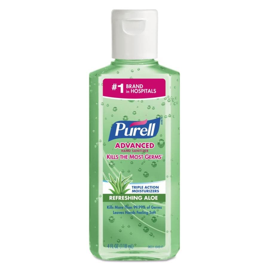 PURELL 9631 24-Count Fragrance-free Hand Sanitizer Gel
