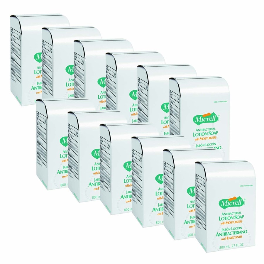 PURELL 9757-12 12-Pack 27-fl oz Antibacterial Light Hand Soap