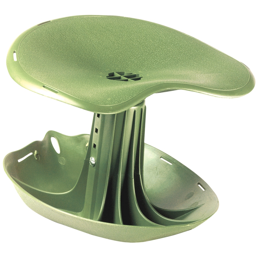 Garden Brand Green Plastic Garden Seat in the Garden Seats department